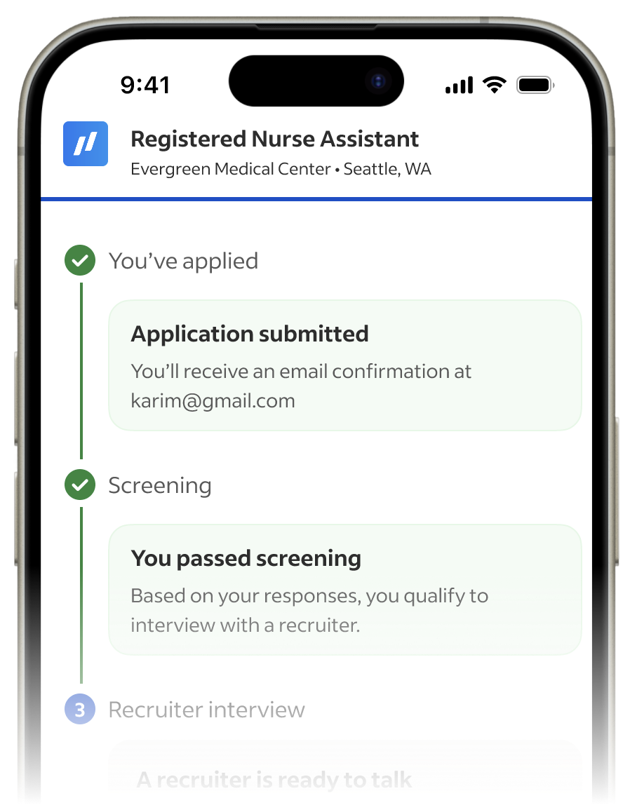 Indeed hiring automation experience